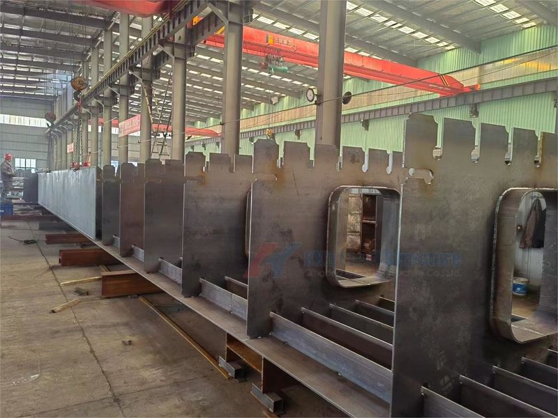 Qingdao KXD Steel Structure Co., Ltd línea de producción del fabricante