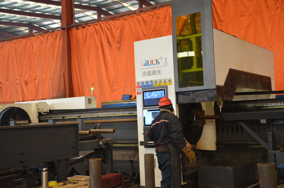 Qingdao KXD Steel Structure Co., Ltd línea de producción del fabricante