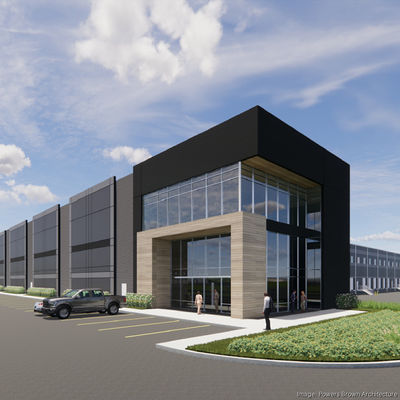 Cuadro de portal Edificio comercial de acero Estructura de acero Almacén prefabricado de metal