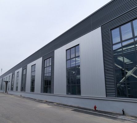 Construcción industrial prefabricada de acero Edificios prefabricados de metal personalizados