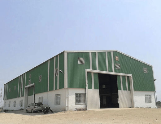 Construcción de edificios de acero aislado de lana de vidrio Prefabricación de estructuras residenciales industriales de acero