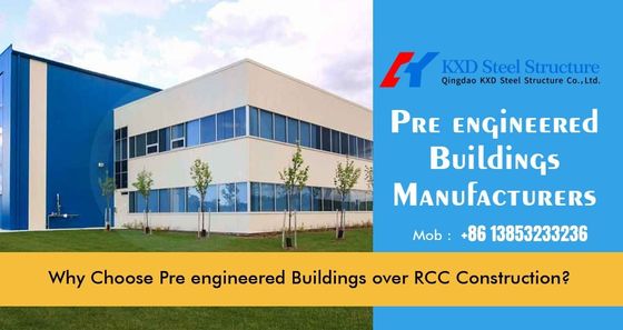 Construcción de edificios de acero PEB comercial Construcción ecológica