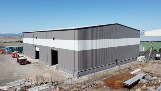 Edificio de acero industrial galvanizado en caliente Edificio prefabricado con marco de acero personalizable