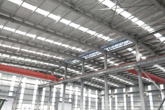 Construcción de cobertizo de acero con ventanas personalizadas