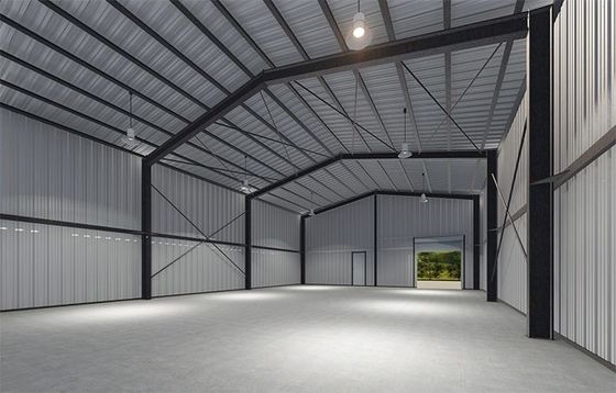 Prefabricado Cuadro de acero Almacén Construcción Metal Construcción Kit de Acero Estructura Taller
