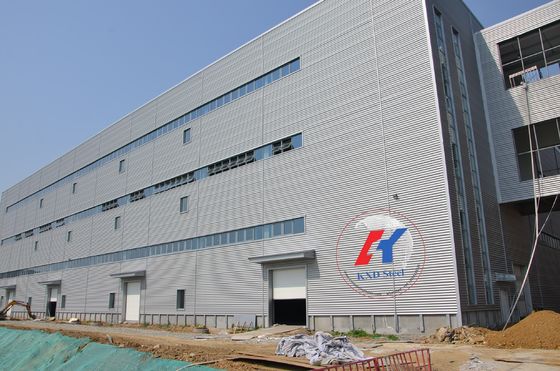 Construcción de metal preconstruido Edificio de bajo mantenimiento Resistencia a las intemperie