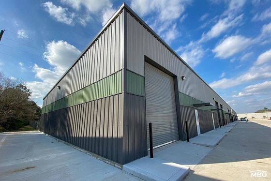 Gran estructura de acero PEB estructura del cobertizo industrial almacén de metal PEB estructura del edificio