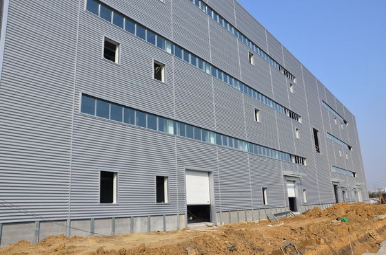 Edificio de estructura de acero PEB a medida para muebles y almacenes sanitarios