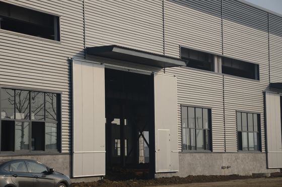Revestimiento a prueba de fuego Cuadro de acero de calibre ligero Construcción Almacén prefabricado de claraboyas