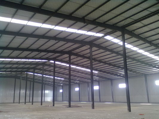 Fácil de transportar y rápida de instalar estructura prefabricada de acero taller de almacén