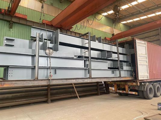 40' Carga de contenedores Edificios prefabricados de estructura de acero para almacén