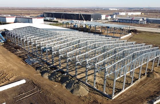 Construcción de almacenes Construcción industrial Construcción de fábricas prefabricadas