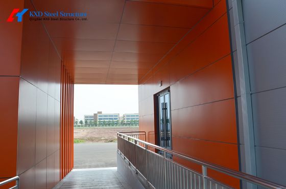 Construcción de edificios de acero de gran envergadura y de gran envergadura