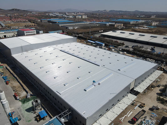 Construcción de estructuras industriales duraderas de acero Construcción de almacenes de metal