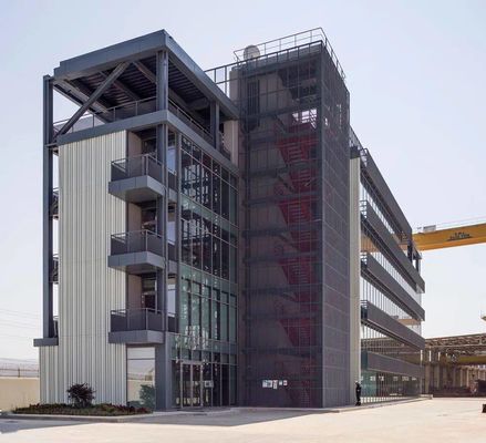 Talleres Edificio de acero de varios pisos Edificio de estructura de acero Construcción a medida