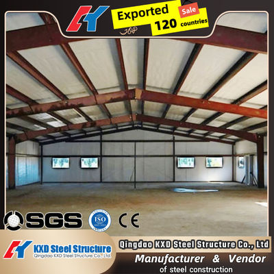 Taller de estructuras prefabricadas industriales de acero Edificio prefabricado modular a medida