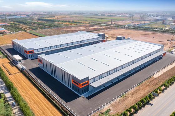 Taller de almacenes industriales Estructura prefabricada de acero para edificios de fábricas