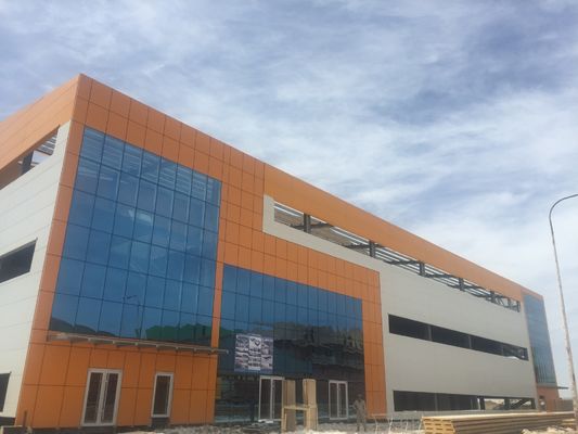 Argelia Diseño libre Estructura prefabricada de acero Taller Edificio de almacén Muestra personalizada