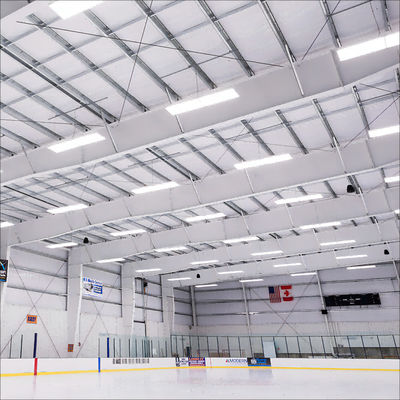 Salón de deportes / Gimnasio de baloncesto / Fútbol Estadio de acero con marco de construcción Edificio del salón