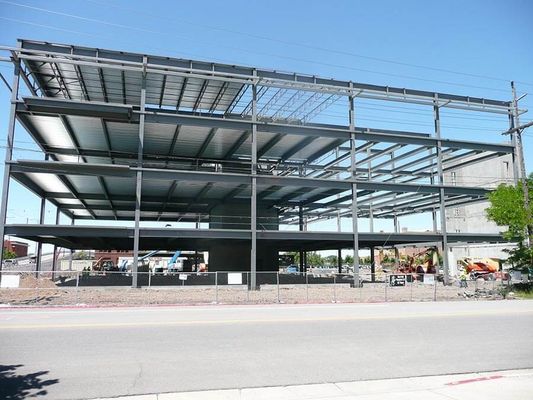 Taller de estructura de acero a medida Almacén industrial Edificio de estructura de acero Almacén enmarcado