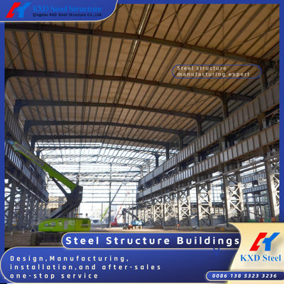 Famous Prefabricado Prefabricado Industrial Metal almacén taller Edificio Galvanizado Construcción de acero estructural ligero