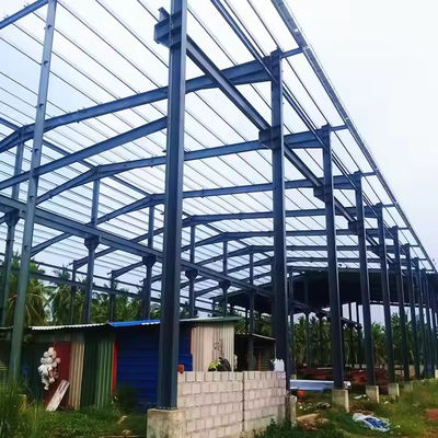Instalación rápida S355 Prefabricado de acero ligero con varios pisos