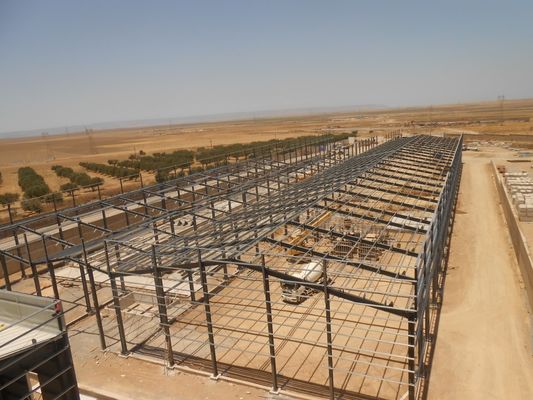 Materiales de construcción con recubrimiento anticorrosivo Prefabricados Talleres de almacenes industriales Fabricación de estructuras