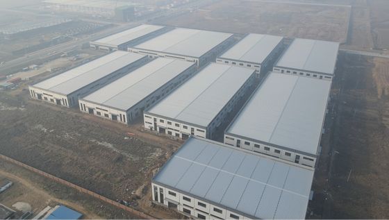 Cuadro de estructura de acero prefabricado portátil para edificios industriales y comerciales