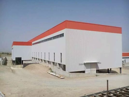 Construcciones prefabricadas de acero con pernos / soldadura para uso industrial