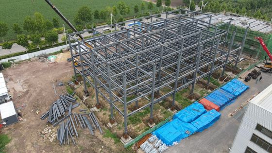 Construcción industrial prefabricada de estructura de acero KXD de diseño comercial