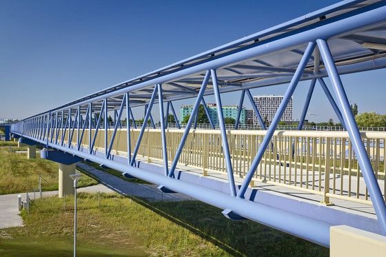 Puente de acero galvanizado en caliente para pasarelas peatonales