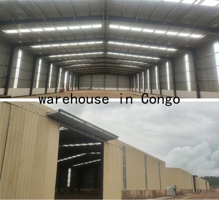 Construcción de estructuras de acero tipo H Edificios de oficinas comerciales