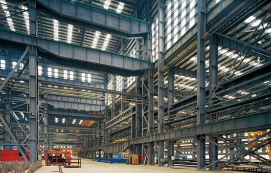 Q355B Modular prefabricado prefabricado industrial almacén de acero estructura de construcción de edificios