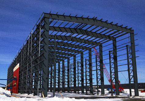 Estructura de acero prefabricada industrial moderna Gran taller con diseño ligero para aplicaciones de talleres