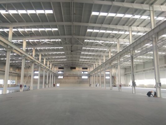 Tratamiento de altas superficies Edificio prefabricado estructural de acero comercial de uso general