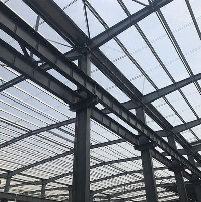 Revestimiento a prueba de fuego personalizado de peso ligero Estructura de almacenamiento de metal Almacén de plantas