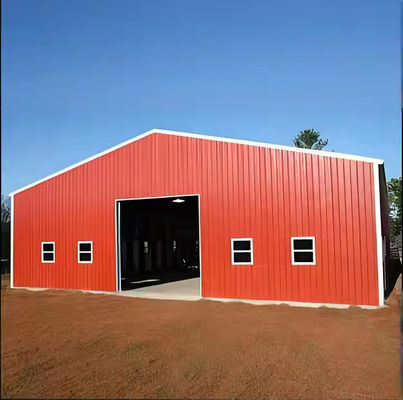 Construcción industrial prefabricada estructuras de acero de tipo ligero
