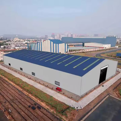 Construcción prefabricada de acero Talleres de construcción de metal Plantas Polos de granjas Kit para granjas Talleres de autoalmacenamiento
