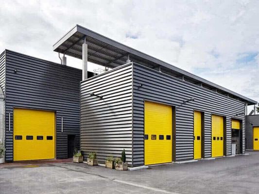 Estructura de acero ligero Almacén Resistente a terremotos Construcción rápida