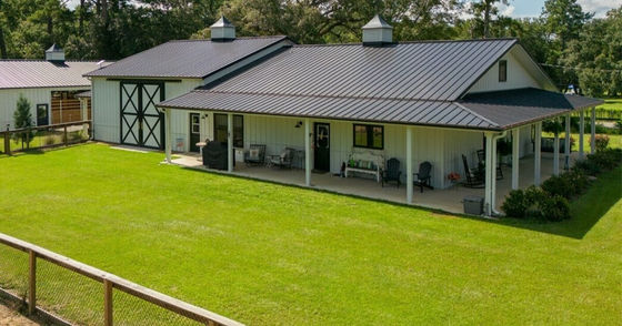 Construcción de acero de moda de varios pisos Villas Casa Instalación rápida