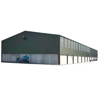 Edificio de estructura de acero prefabricado, taller industrial, comercial, metálico, almacén, cobertizo, hangar
