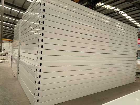 Resistencia al viento de casas contenedor prefabricadas duraderas Q235B