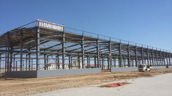 Q355B Marco de acero estructural para edificios industriales de almacenes