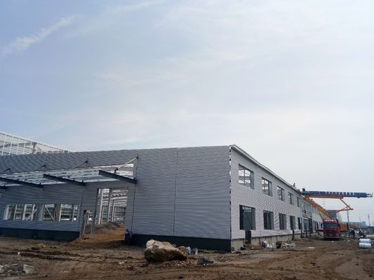 Edificios de estructura de acero personalizados con marcos de acero de sección H