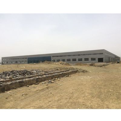 Construcción de estructuras prefabricadas de acero con certificación ISO para uso comercial