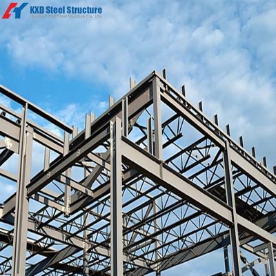 Almacén prefabricado de acero: Gran luz libre de hasta 60m