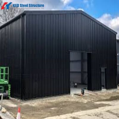 Instalación rápida S355 Prefabricado de acero ligero con varios pisos