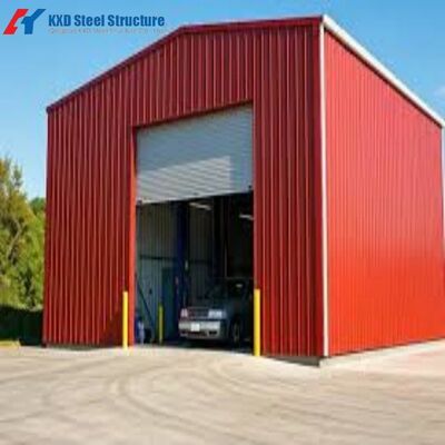 Construcción prefabricada de estructura de acero Edificio de gran altura con diseño de modelo 3D