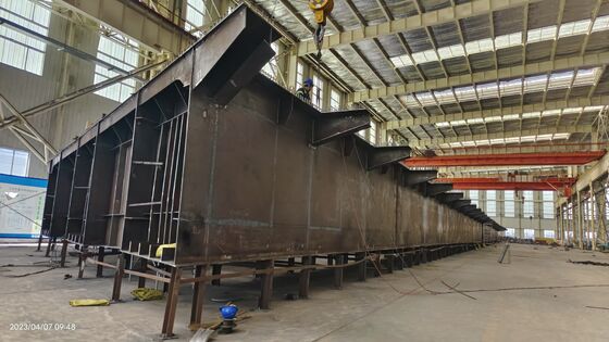 Puente de viga de acero soldado de alta resistencia para la construcción de carreteras y ferrocarriles - Norma AASHTO