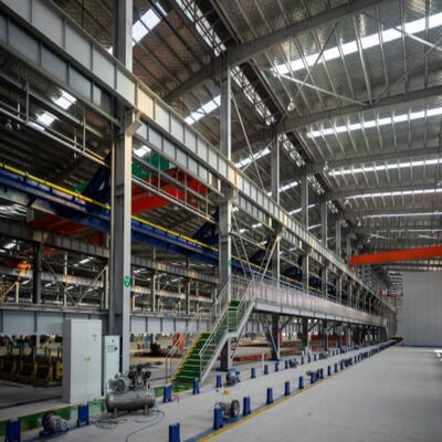 Unidad Estructural de Acero Prefabricada de Bajo Costo con Instalación Rápida y Tamaño Personalizable